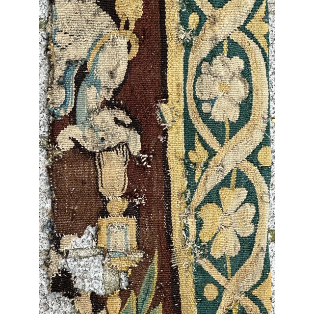 Antique French Aubusson Tapestry For Sale - Image 15 of 18