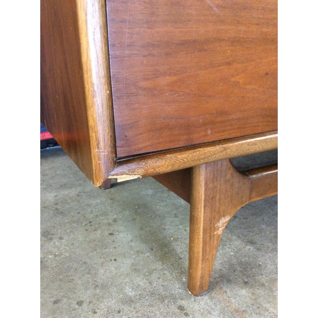 Mid Century Modern Lowboy Dresser by Perspective Series From Lane Furniture For Sale - Image 12 of 12
