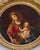 Virgin and Child with Saint John the Baptist, 1750, Oil Painting For Sale - Image 8 of 10