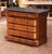 19th Century Louis Philippe Burled Mahogany Five-Drawer Chest With Marble Top For Sale - Image 4 of 9