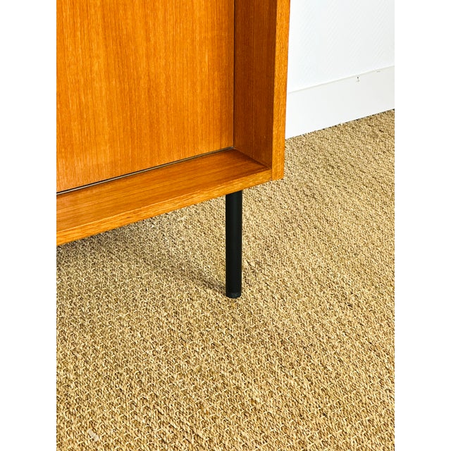 Tall Scandinavian Teak Sideboard, 1960s For Sale - Image 15 of 18
