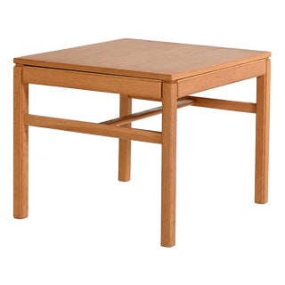 Casino Oak Coffee Table by Sven Engström and Gunnar Myrstrand for Tingströms, 1960s For Sale
