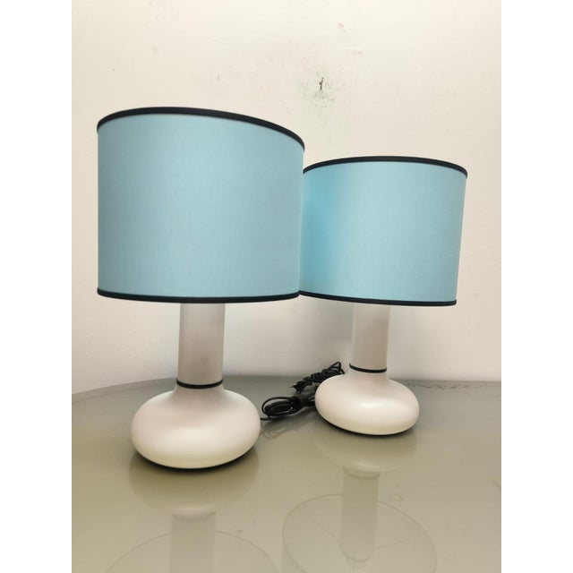 Vintage Tris Snow Table Lamp, 1970s, Set of 3 For Sale - Image 9 of 18