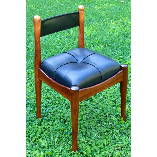 Animal Skin 620 Model Dining Chairs by Silvio Coppola for Bernini, Italy, 1976, Set of 4 For Sale - Image 7 of 15