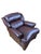 For sale is this very well made lounger by Hancock & Moore The footstool measures W 25” D 21” H 14.5”