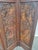 Early 20th Century Art Nouveau Massive Exotic Wood Room Divider / Folding Screen Panels For Sale - Image 4 of 10