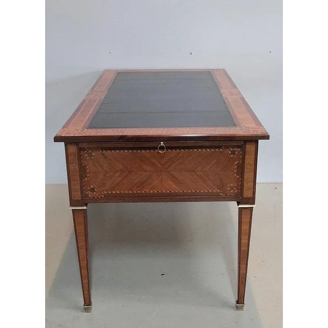Antique Louis XVI Style Amaranth and Rosewood Desk For Sale - Image 14 of 17