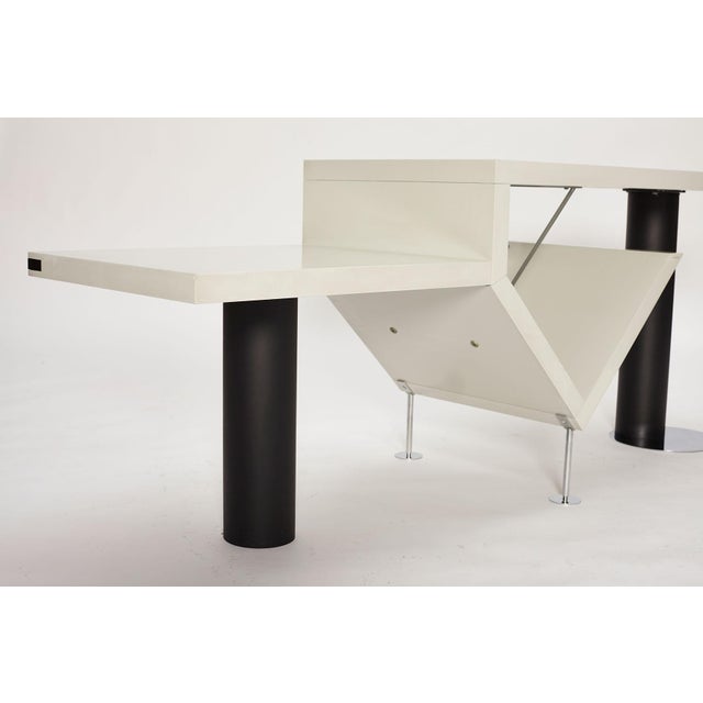 Black Attyka 2 Console Table by Jacob Jensen for Bang & Olufsen, Denmark, 1980s For Sale - Image 8 of 18