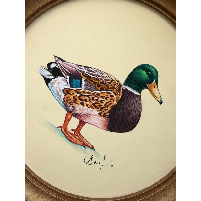 Hand-painted by master artists using acrylic paints and natural pigments, this charming mallard is brought to life with...