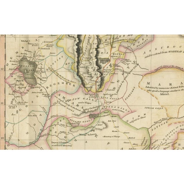 Copper Egypt and Abyssinia with Nile Valley and Horn of Africa Maps, 1817 For Sale - Image 8 of 9