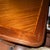 Burgundy French Revival Carved Mahogany Antique Dining Table 5 Chairs Set For Sale - Image 8 of 18
