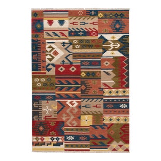 21st Century Contemporary Kilim Rug 6 '7'' X 9' 8''. For Sale