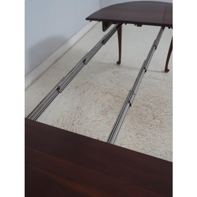 Statton Old Towne Cherry Oval Dining Room Table For Sale - Image 12 of 18