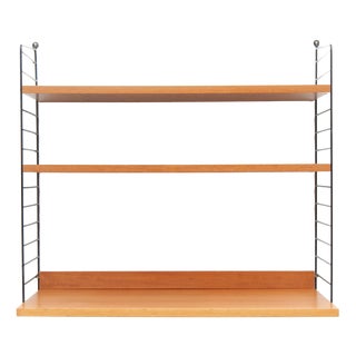 String Wall Desk Shelf by Kajsa & Nisse Strinning, 1950s For Sale
