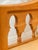 Mid 20th Century Beautiful Moroccan Unstained Hand Carved Wooden Sofa With Moucharabieh Paneling For Sale - Image 12 of 12