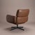 Mid-Century Modern Otto Zapf Executive Lounge Chair by Knoll in Original Chocolate Brown Leather For Sale - Image 3 of 9
