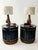 Pair of Oversized Round Bamboo and Rattan Nightstands or Accent Tables For Sale - Image 11 of 12