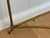 Vintage Italian Brass and Glass Demi-Lune Console Table For Sale In San Diego - Image 6 of 18