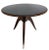 Early 20th Century Sleek Art Deco Circular Side Table in the Style of Ruhlmann For Sale - Image 5 of 7