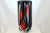 Postmodern Black & White Blown Art Glass Vase For Sale - Image 3 of 7