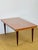 Mid-Century Modern Art Deco Dining Table in Varnished Chevron-Patterned Wood, 1950 For Sale - Image 3 of 11