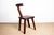 Scandinavian T Model Chairs in Elm in the style of Olavi Hanninen, 1960s, Set of 4 For Sale - Image 13 of 18