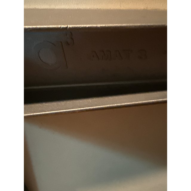 Metal Knoll Pensi Bistro Bar Table 1980’s Design Amat 3 For Sale - Image 7 of 8