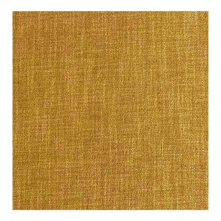 Clarence House "Dunbar" Dijon Mustard Linen Blend Fabric-8.5 Yards For Sale