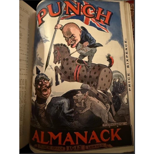 Step into the heart of Victorian wit and Edwardian commentary with this extraordinary 22-volume collection of Punch, or...