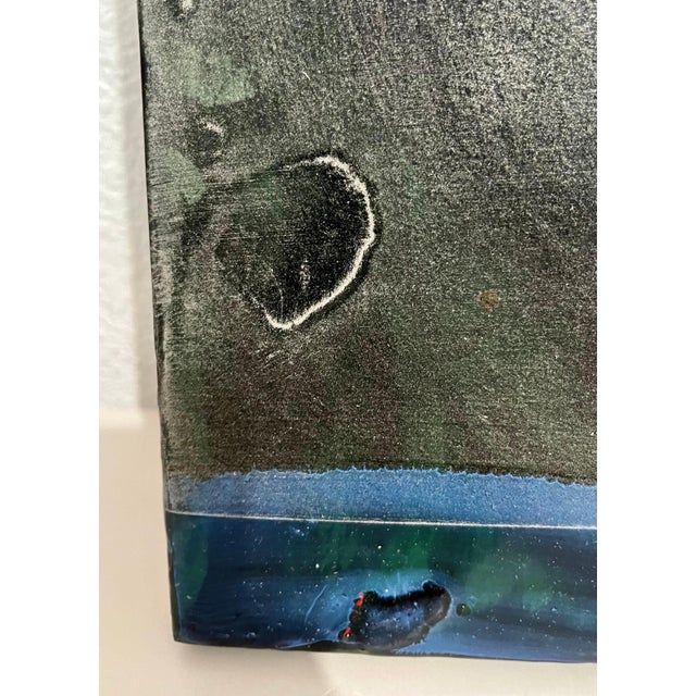 Erin Parish, Erin Parish Minimalist Abstract Resin and Oil Painting on Panel Woman Artist, 2005 For Sale In Miami - Image 6 of 9