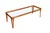 Vintage Coffee Table in Walnut by Gio Ponti, 1950s For Sale - Image 3 of 3