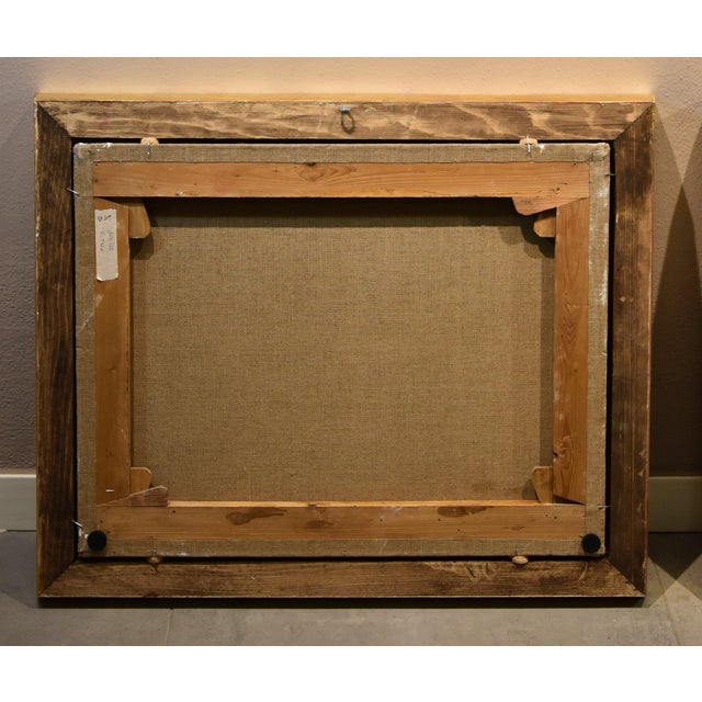 After Giacomo Van Lint, View of Rome, San Giovanni in Laterano, 1770, Oil on Canvas, Framed For Sale - Image 12 of 13