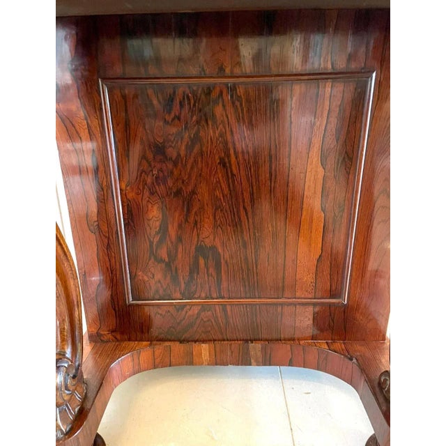 Antique Victorian Rosewood Freestanding Davenport For Sale - Image 16 of 18