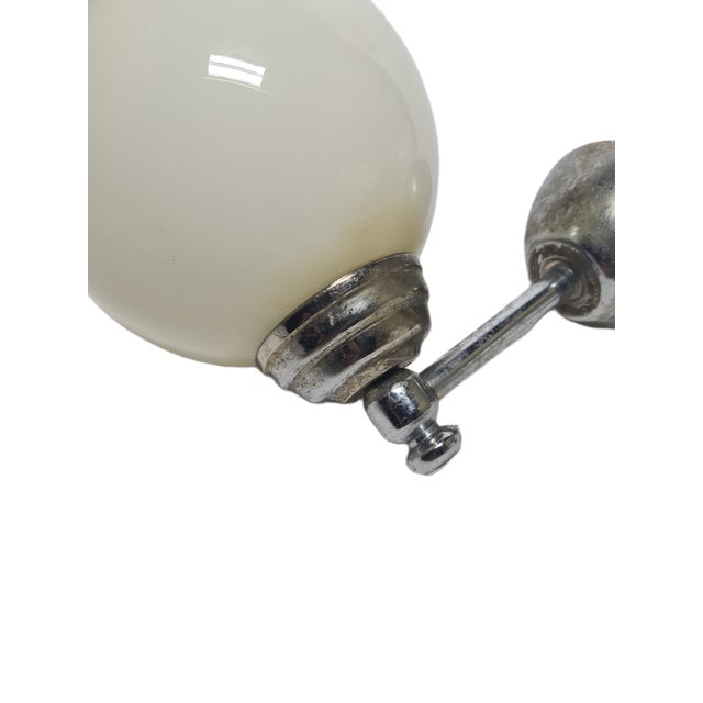 Art Deco Wall Lamp, Poland, 1950s For Sale - Image 4 of 6