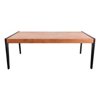 Mid-Century Teak Coffee Table For Sale