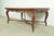 French Provincial Baker Furniture Style French Provincial Louis XV Carved Oak Extension Dining Table, Circa 1960s For Sale - Image 3 of 15