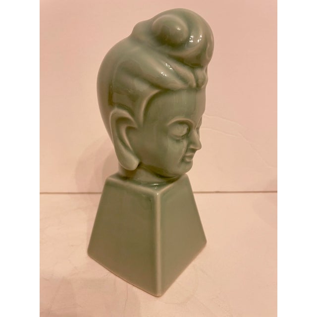 Pair Buddha Sculptures or Bookends For Sale In New York - Image 6 of 10
