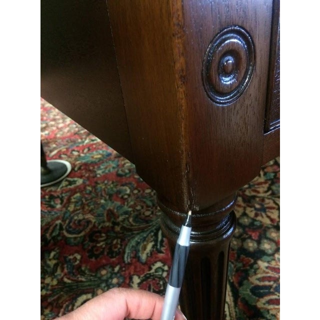 Vintage Executive Desk, Kittinger Furniture, George Washington Style Desk For Sale - Image 14 of 15