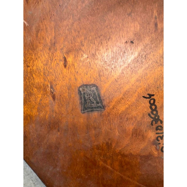 Small Cherrywood Shelf, 1960s For Sale - Image 10 of 11