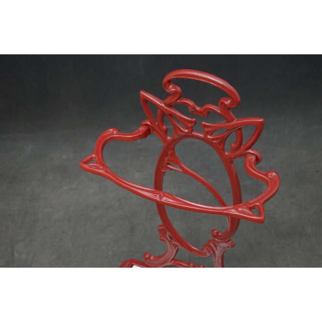 Antique Art Nouveau Umbrella Stand For Sale - Image 4 of 8
