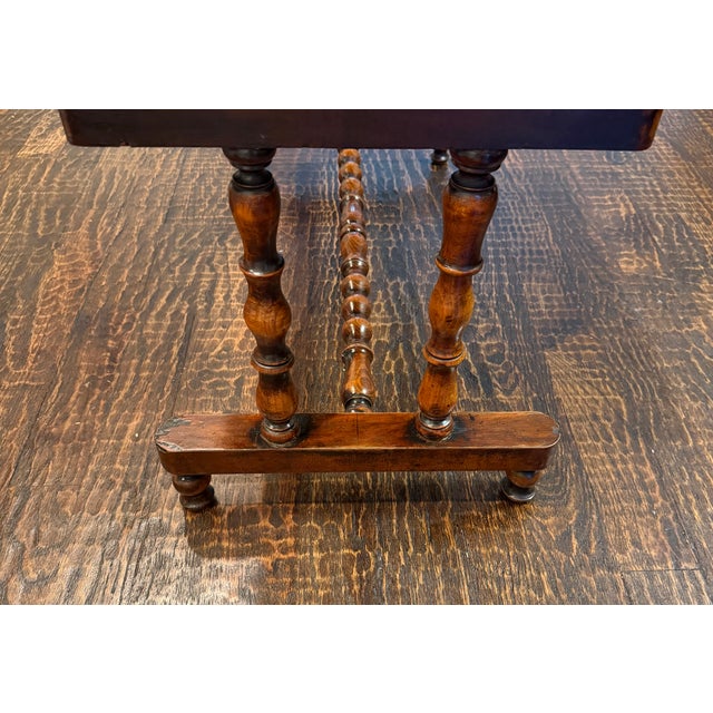 19th Century Victorian Tumbling Block Parquetry Low Occasional Table For Sale In Dallas - Image 6 of 16