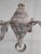 Antique Punched Tin Six-Arm Candle Chandelier, New Mexico, Spanish Colonial Style For Sale - Image 12 of 16
