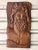 Mid 20th Century Vintage Boho Hand Carved Wooden Slab of Bearded Man For Sale - Image 5 of 10
