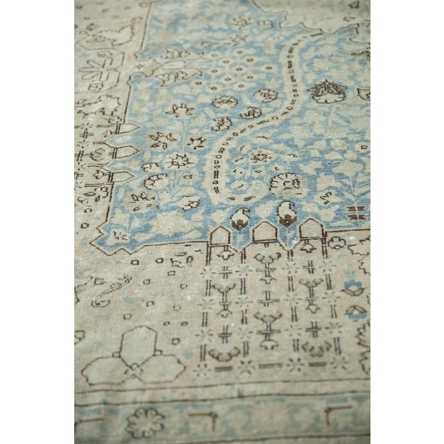 Textile Vintage Distressed Tabriz Carpet - 9'2" X 12'3" For Sale - Image 7 of 12