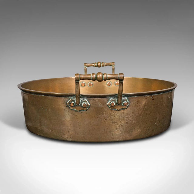 1850s Antique Victorian English Bronze Country House Braising Pan For Sale - Image 4 of 9