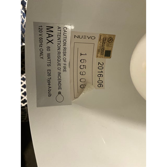 Modern Nuevo Contemporary Floor Lamp Matte Black For Sale - Image 11 of 11