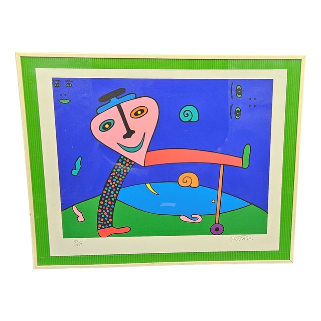 Gustavo Peñalver, Vico Mallorca, 1990s, Lithograph For Sale