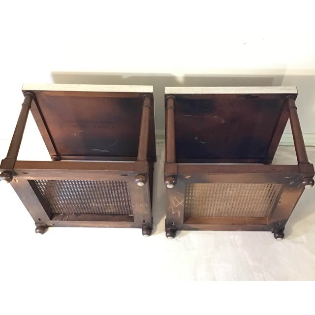 1960s John Stuart Inc. Grand Rapids New York End Tables - a Pair For Sale - Image 9 of 13