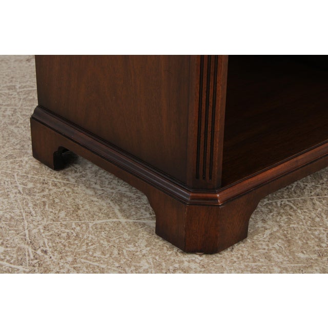 Kindel Mahogany Chippendale Style Nightstand For Sale - Image 10 of 12