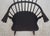 Black Set of 8 Black Crackle Painted Finish Windsor Dining Room Chairs For Sale - Image 8 of 18